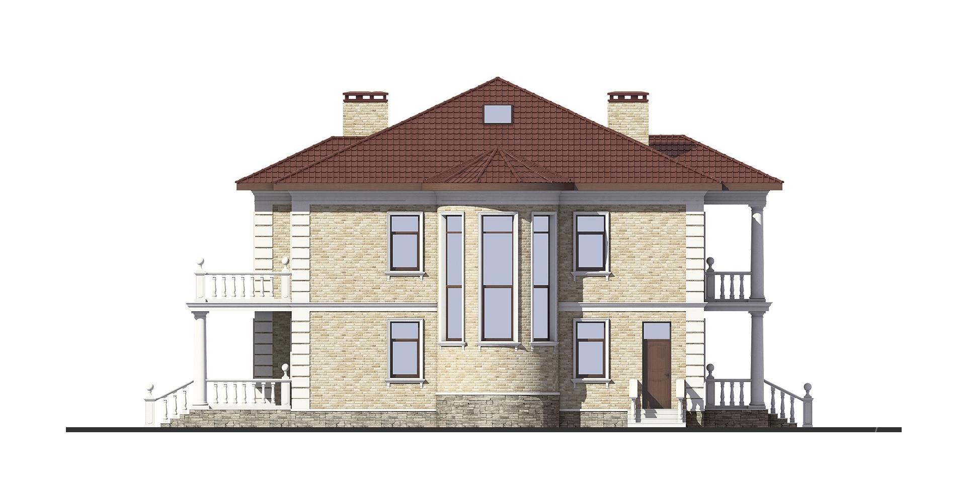Фасады проекта дома №m-319 m-319_f (2).jpg